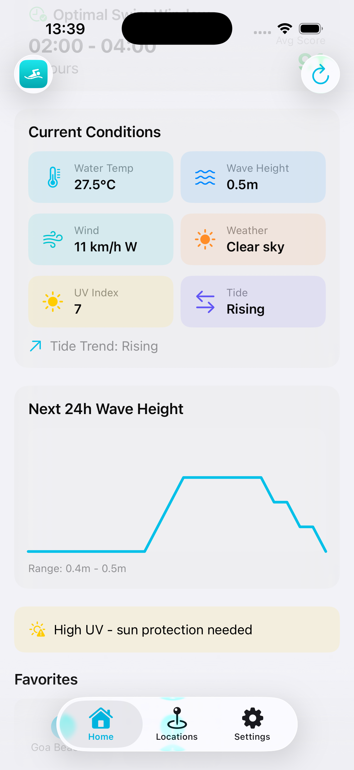 OptiSwim screenshot 5