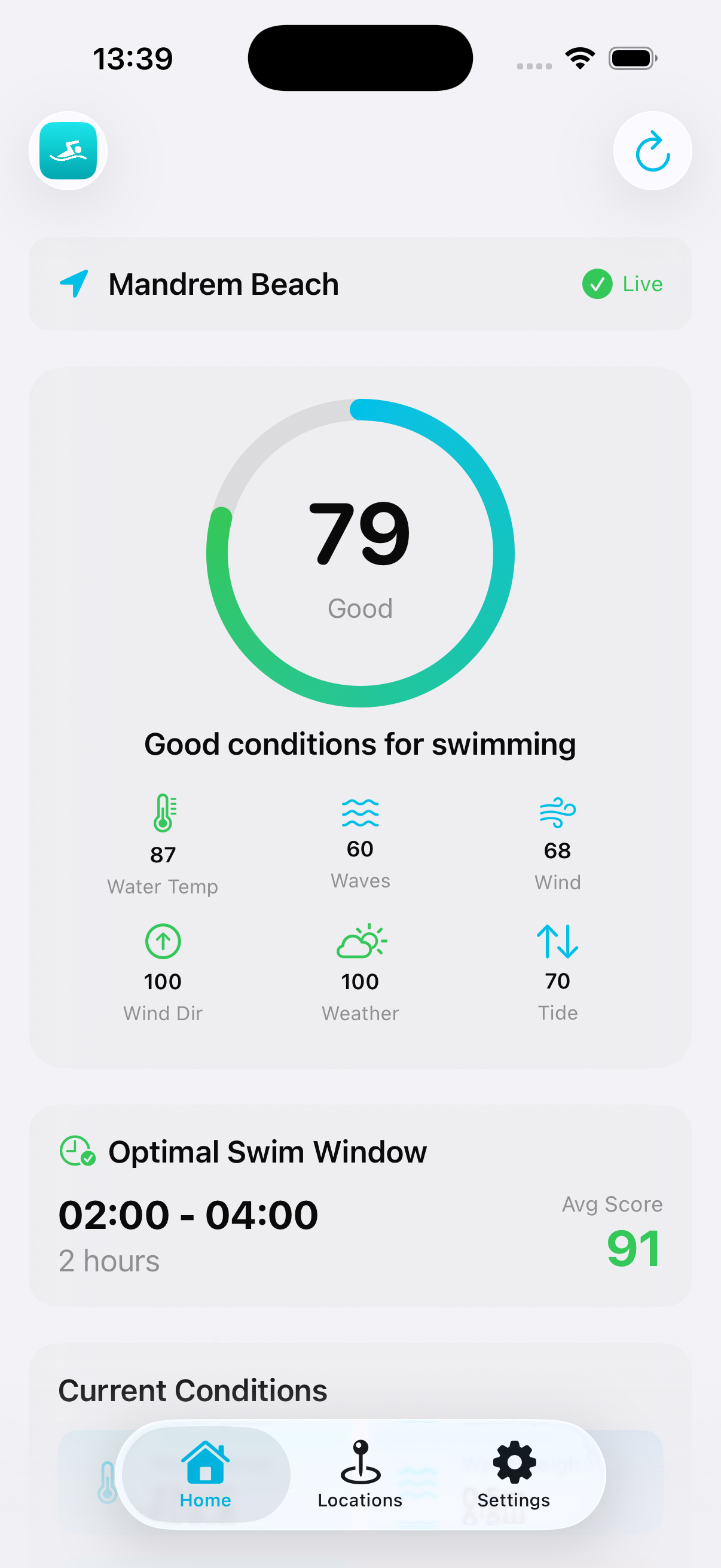 OptiSwim screenshot 4